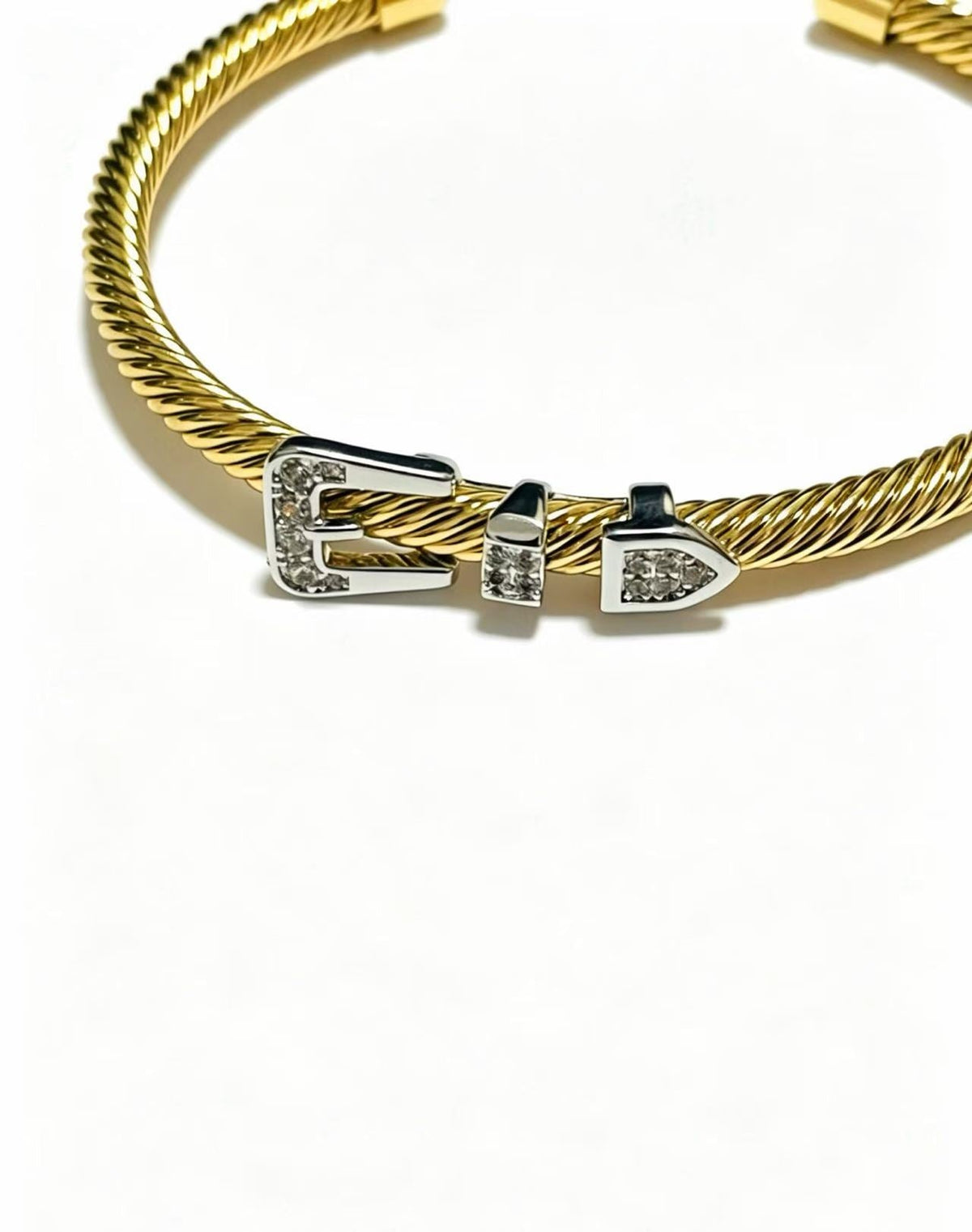 ¡®AuraJewelry26 New Open Horseshoe Bangle