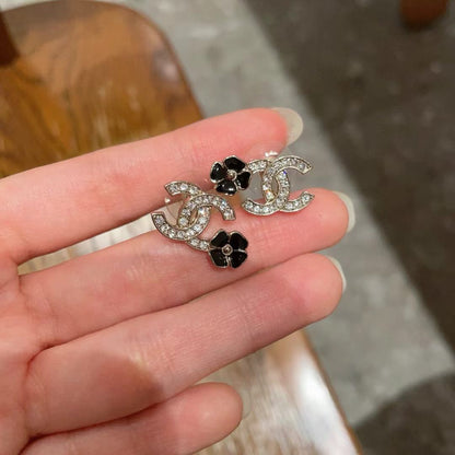 [AuraJewelry]Mini Camellia Stud Earrings