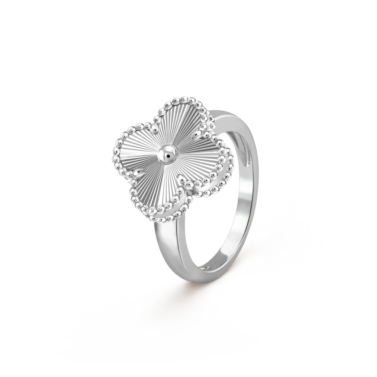 ¡®AuraJewelry¡¯CLOVER SILVER RING