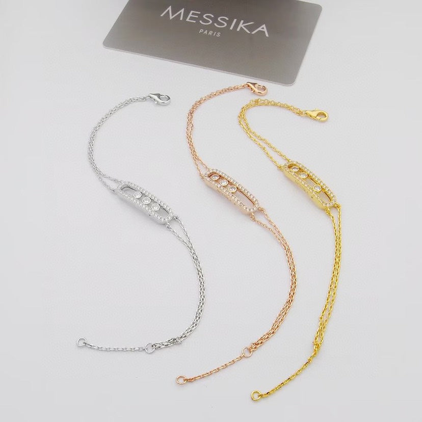 [AuraJewelry] Move Classique pavé bracelet