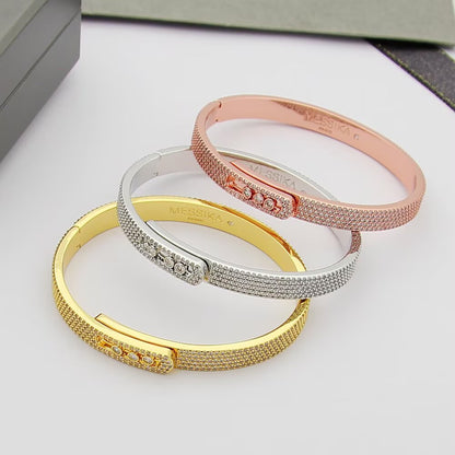 [AuraJewelry]Move Noa Full Pavé Diamond Bangle Bracelet