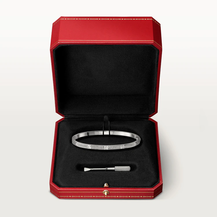 ¡®AuraJewelry¡¯LOVE BRACELET 3.65MM DIAMOND-PAVED