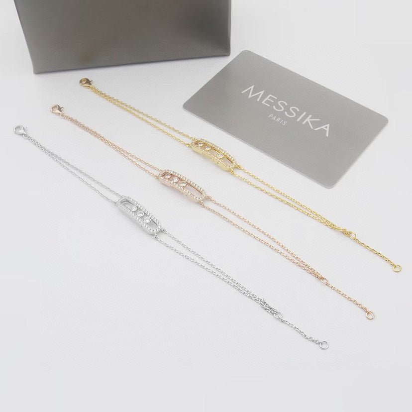 [AuraJewelry] Move Classique pavé bracelet