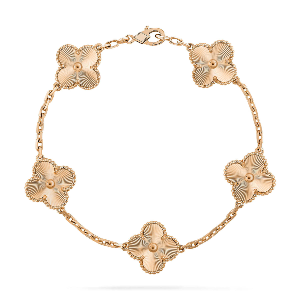 [AuraJewelry]New  CLOVER 5 MOTIF LASER BRACELET COLLECTION