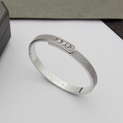 [AuraJewelry]Move Noa Full Pavé Diamond Bangle Bracelet