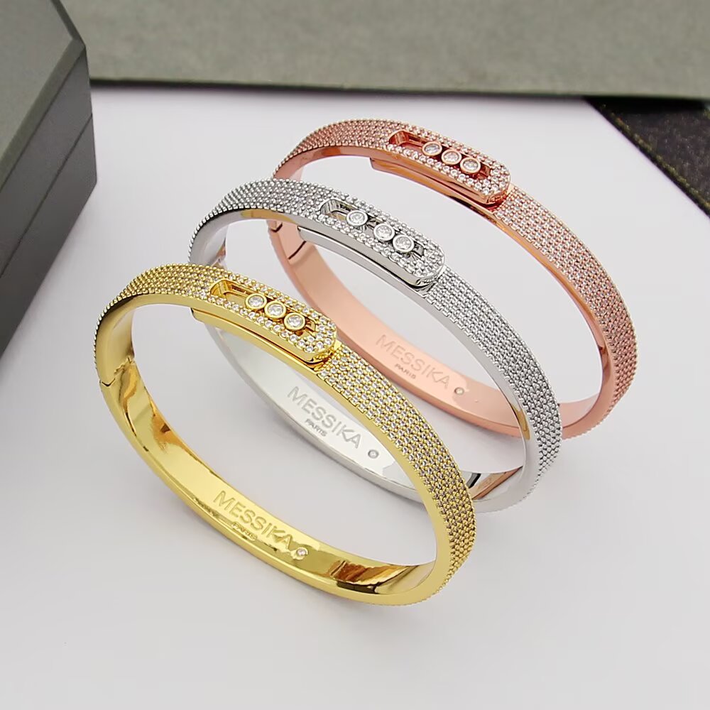 [AuraJewelry]Move Noa Full Pavé Diamond Bangle Bracelet