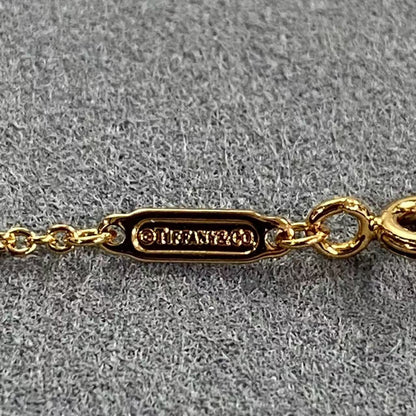 [AuraJewelry]T House Diamond-Studded Knot Necklace