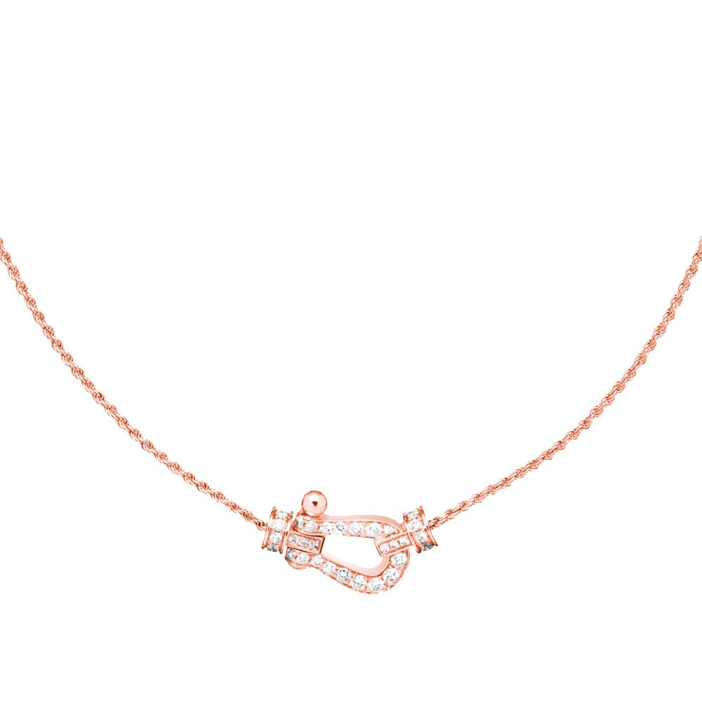 ¡®AuraJewelry¡¯FORCE 10 PINK GOLD DIAMOND NECKLACE