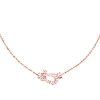 ¡®AuraJewelry¡¯FORCE 10 PINK GOLD DIAMOND NECKLACE