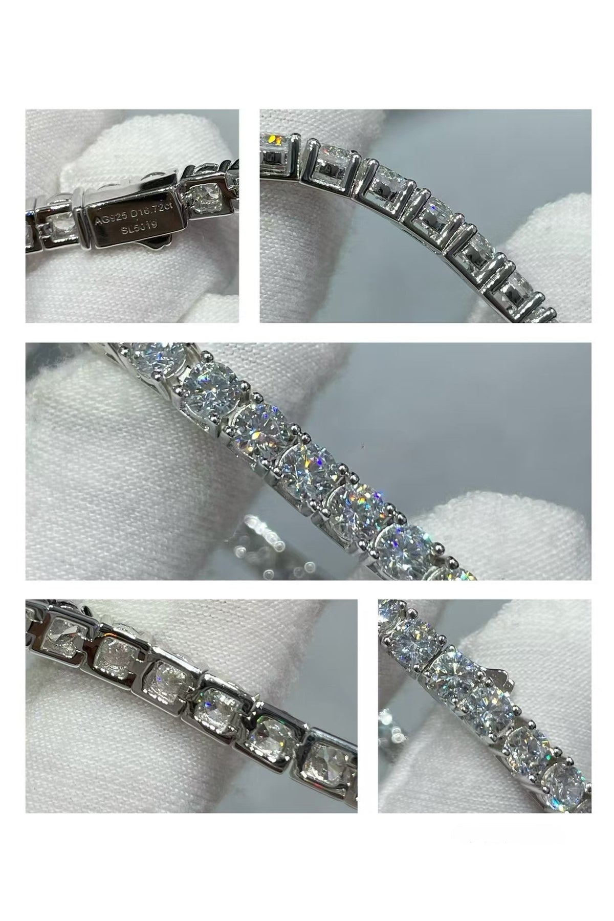 [¡®AuraJewelry¡¯]TENNIS BRACELET WITH FULL DIAMOND SETTING
