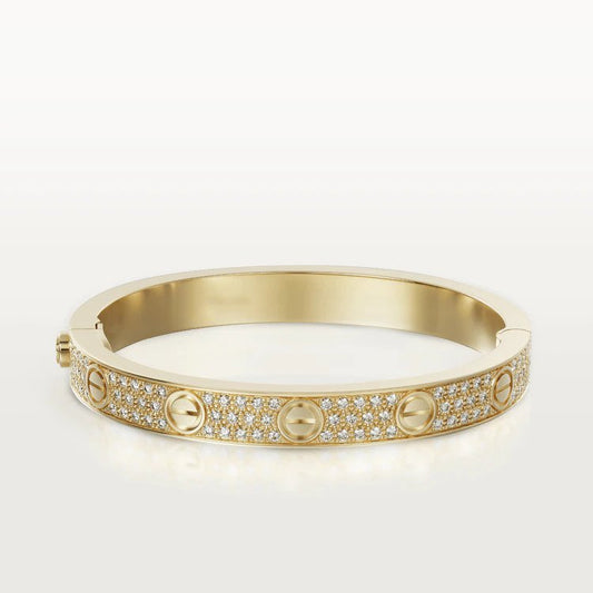 ¡®AuraJewelry¡¯LOVE BRACELET 6.1MM DIAMOND-PAVED