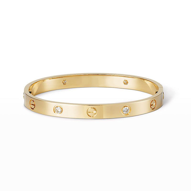 ¡®AuraJewelry¡¯LOVE BRACELET 6.1MM 4 DIAMONDS