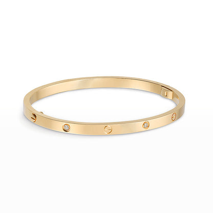 ¡®AuraJewelry¡¯LOVE BRACELET 3.65MM 6 DIAMONDS
