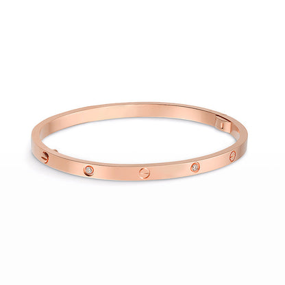 ¡®AuraJewelry¡¯LOVE BRACELET 3.65MM 6 DIAMONDS