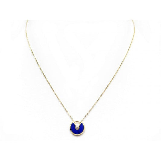 ¡®AuraJewelry¡¯AMULETTE ROSE GOLD AGATE NECKLACE