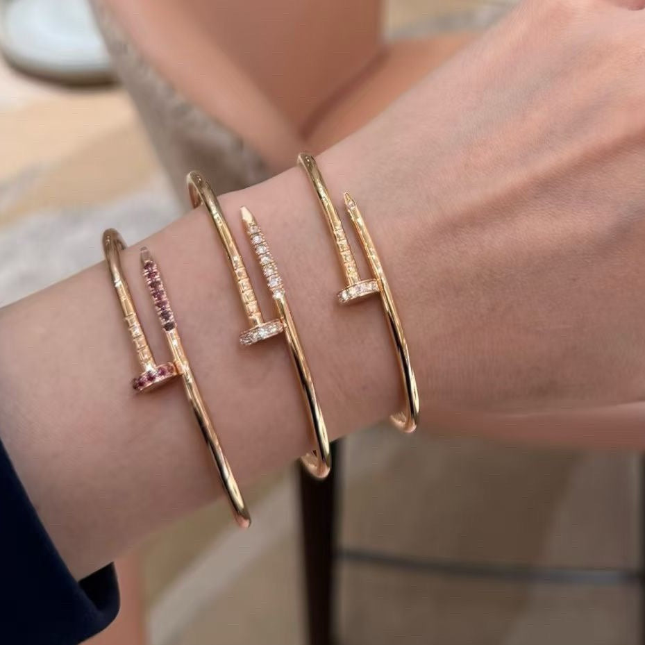[AuraJewelry]JUSTE BRACELET 2.5MM DIAMONDS NEW