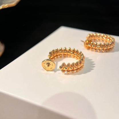 ¡®AuraJewelry¡¯CLASH SMALL HOOP EARRINGS