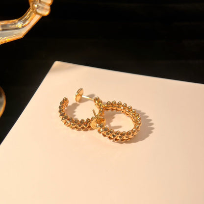 ¡®AuraJewelry¡¯CLASH SMALL HOOP EARRINGS