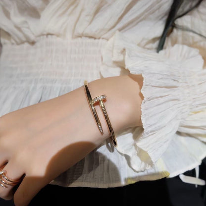¡®AuraJewelry¡¯JUSTE BRACELET 3.5MM DIAMONDS
