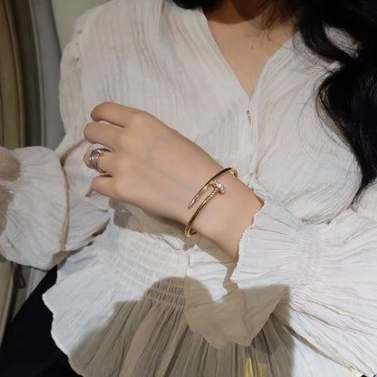 ¡®AuraJewelry¡¯JUSTE BRACELET 3.5MM DIAMONDS