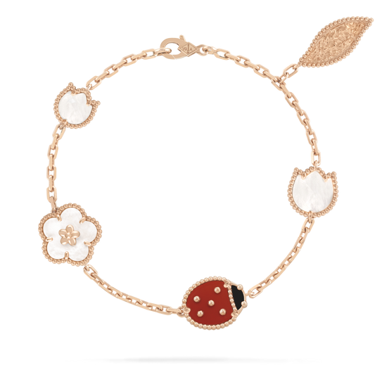 ¡®AuraJewelry¡¯LUCKY SPRING 5 MOTIF BRACELET