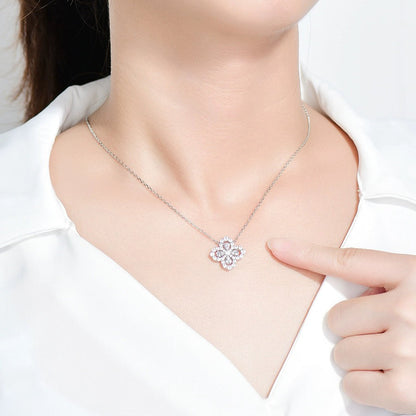 ¡®AuraJewelry¡¯LOOP NECKLACE FULL MOTIF DIAMOND 16MM MULTIPLE COLORS
