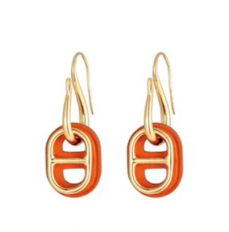 ¡®AuraJewelry¡¯HM O'MAILLON GOLD EARRINGS
