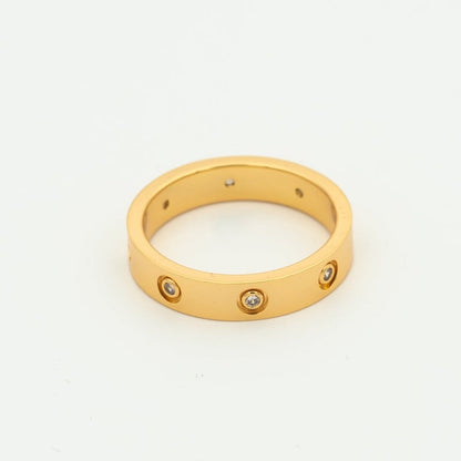 ¡®AuraJewelry¡¯LOVE RING 3.6MM 8 DIAMONDS
