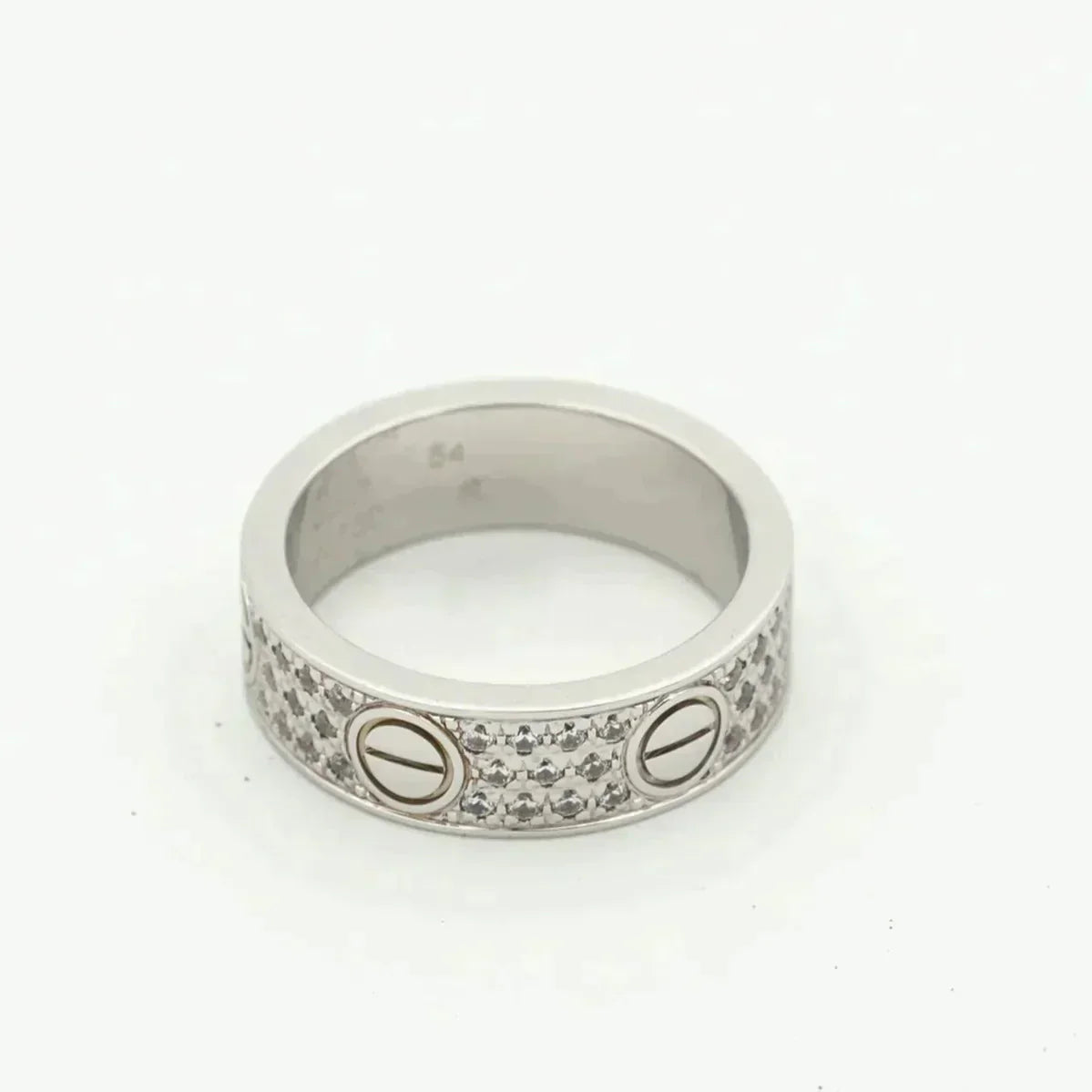 ¡®AuraJewelry¡¯LOVE RING 5.5MM DIAMONDS PAVED