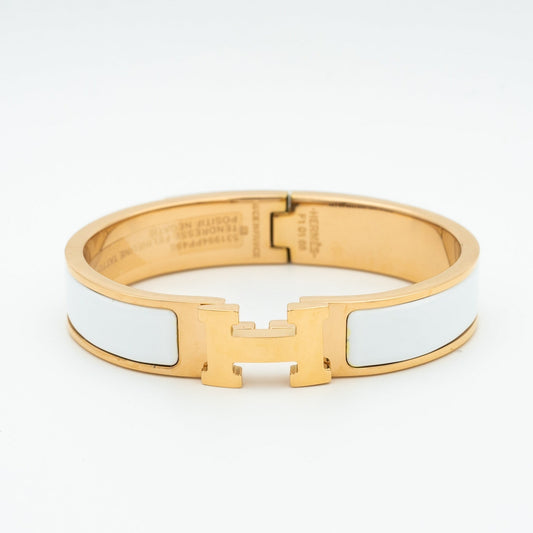 ¡®AuraJewelry¡¯H WHITE BRACELET