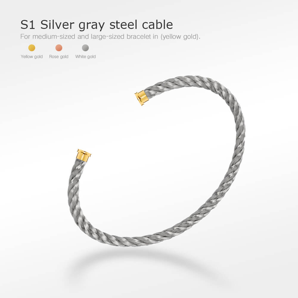 ¡®AuraJewelry¡¯FORCE SERIES BRACELET CABLES 50 CHOICES (DIY SELECTION)