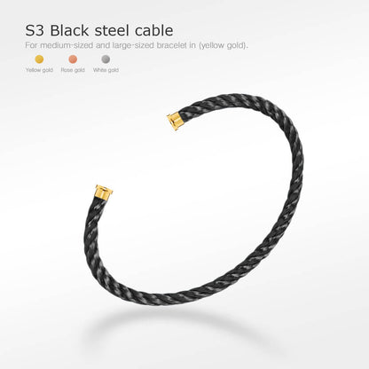 ¡®AuraJewelry¡¯FORCE SERIES BRACELET CABLES 50 CHOICES (DIY SELECTION)