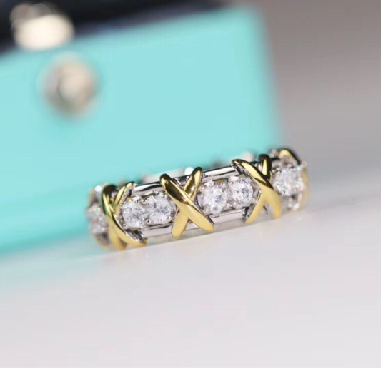 [¡®AuraJewelry¡¯]Classic Gold Diamond Ring