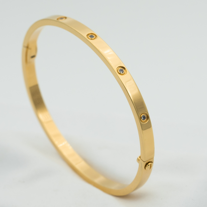 ¡®AuraJewelry¡¯LOVE BRACELET 3.65MM 10 DIAMONDS