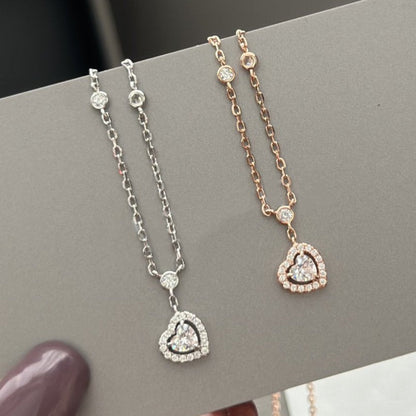 [AuraJewelry]JOY HEART DIAMOND NECKLACE