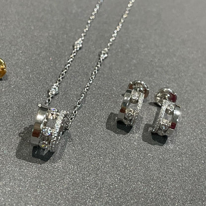 [AuraJewelry]CHAIN MOVE ROMANE PEDAND NECKLACE