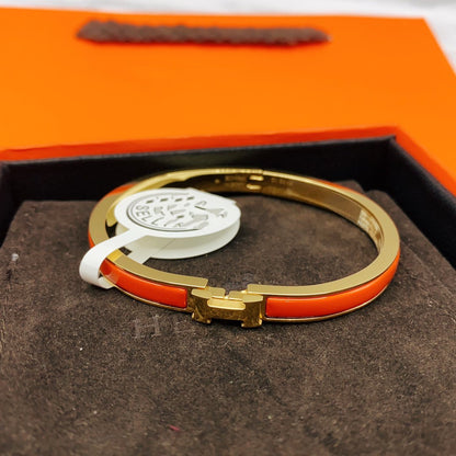 ¡®AuraJewelry¡¯CLASSIC HM CLIC RED 8MM ENAMEL BRACELET