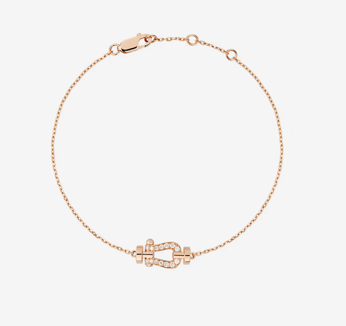 ¡®AuraJewelry¡¯FORCE 10 FULL DIAMOND BUCKLE CHAIN LINK MINI MODEL