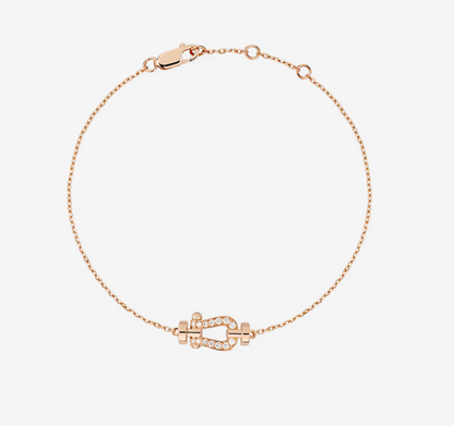 ¡®AuraJewelry¡¯FORCE 10 FULL DIAMOND BUCKLE CHAIN LINK MINI MODEL