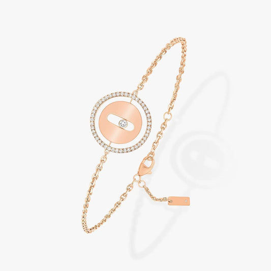 [AuraJewelry]LUCKY MOVE PAVED DIAMOND BRACELET