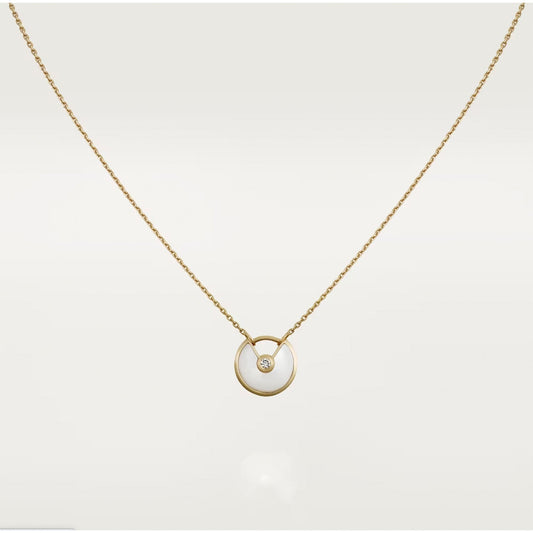 ¡®AuraJewelry¡¯AMULETTE ROSE GOLD MOP NECKLACE