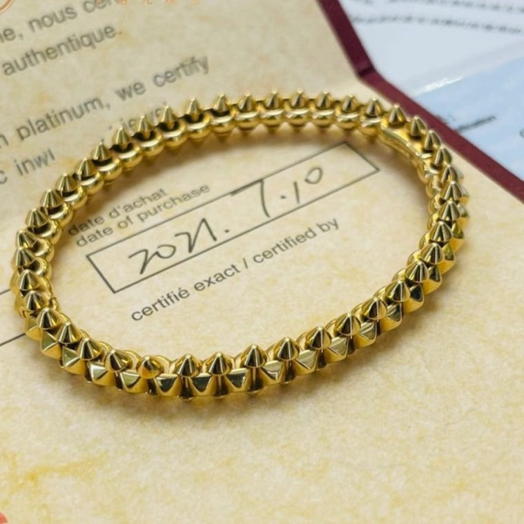 ¡®AuraJewelry¡¯CLASH GOLD BRACELET