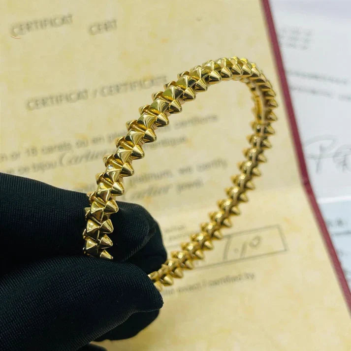 [AuraJewelry]CLASH PINK GOLD Silver   Gold  BRACELET
