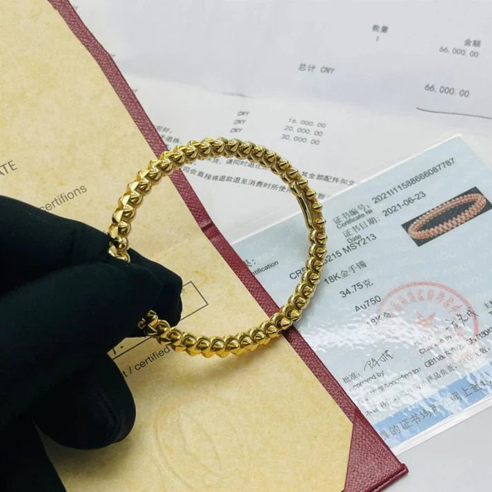 [AuraJewelry]CLASH PINK GOLD Silver   Gold  BRACELET