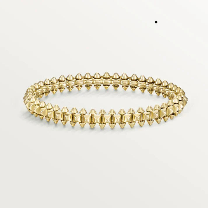 [AuraJewelry]CLASH PINK GOLD Silver   Gold  BRACELET