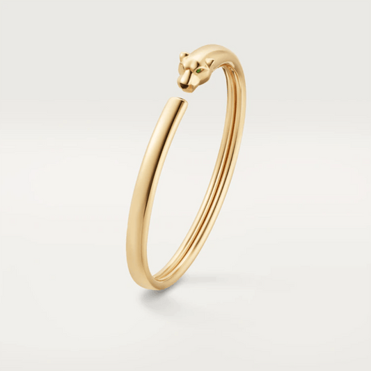 ¡®AuraJewelry¡¯PANTHERE GOLD OPEN BRACELET