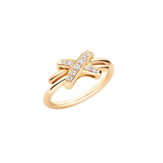 ¡®AuraJewelry¡¯JEUX DE GOLD DIAMOND RING