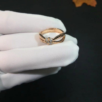 ¡®AuraJewelry¡¯LIENS RING PINK GOLD DIAMOND