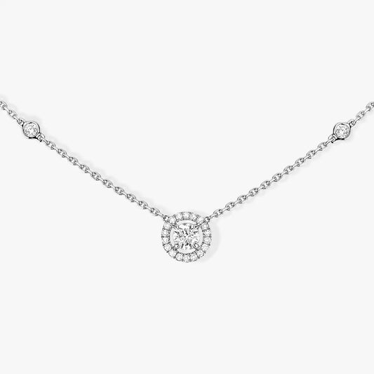 [AuraJewelry]Diamond Necklace 0,20ct Brilliant Shape Joy