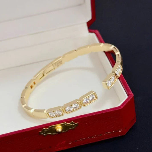 [AuraJewelry]LOVE DIAMOND OPEN BRACELET